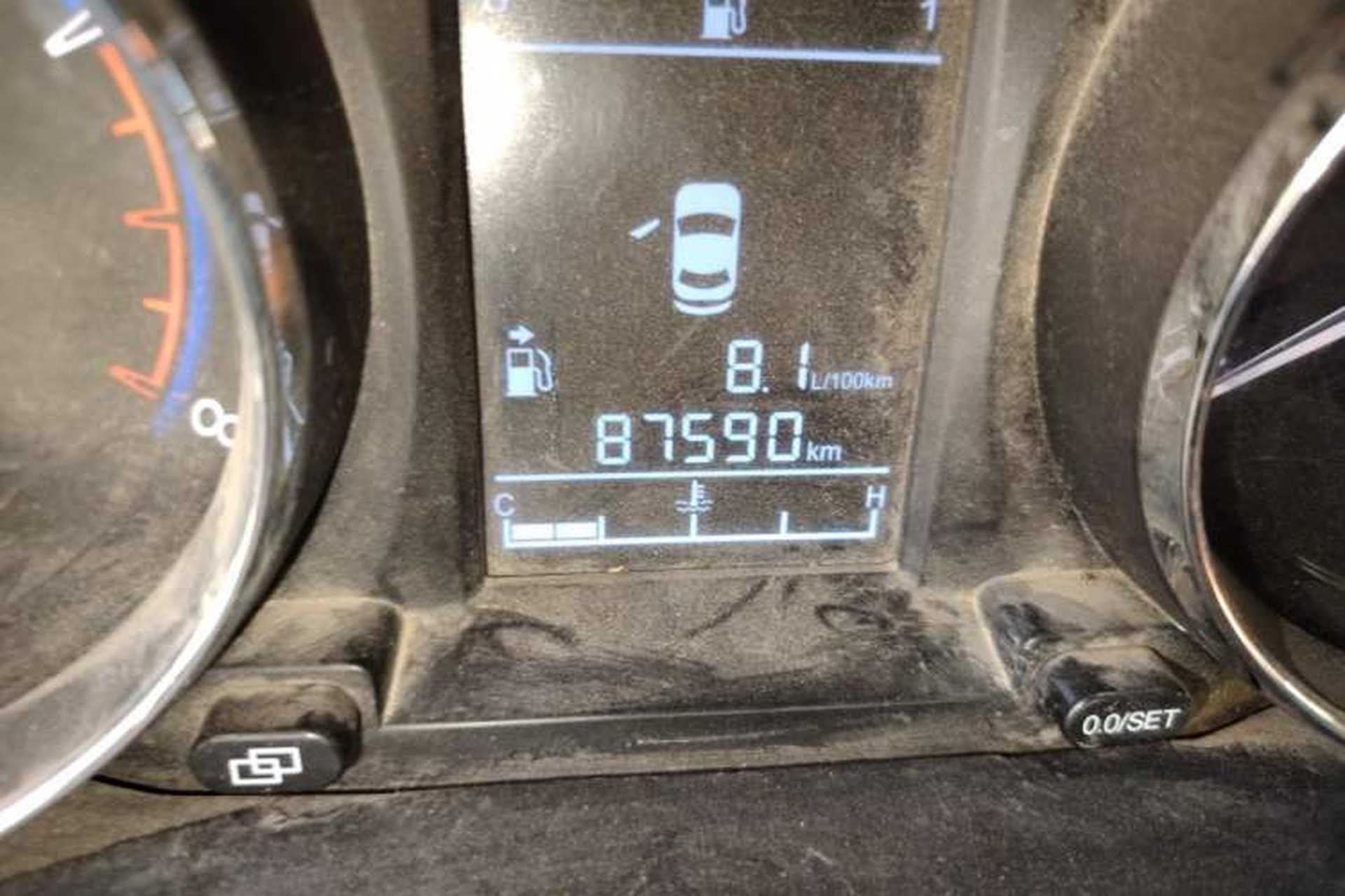 Used FORTHING SX6 2016 1.6L Manual Luxury Model Odometer Close Up