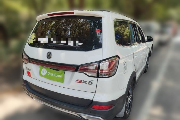 Used FORTHING SX6 2016 1.6L Manual Luxury Model Rear Right 45 Deg