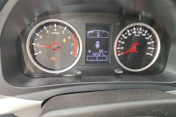 Used FORTHING SX6 2018 1.6L Manual Luxury Model Odometer Close Up