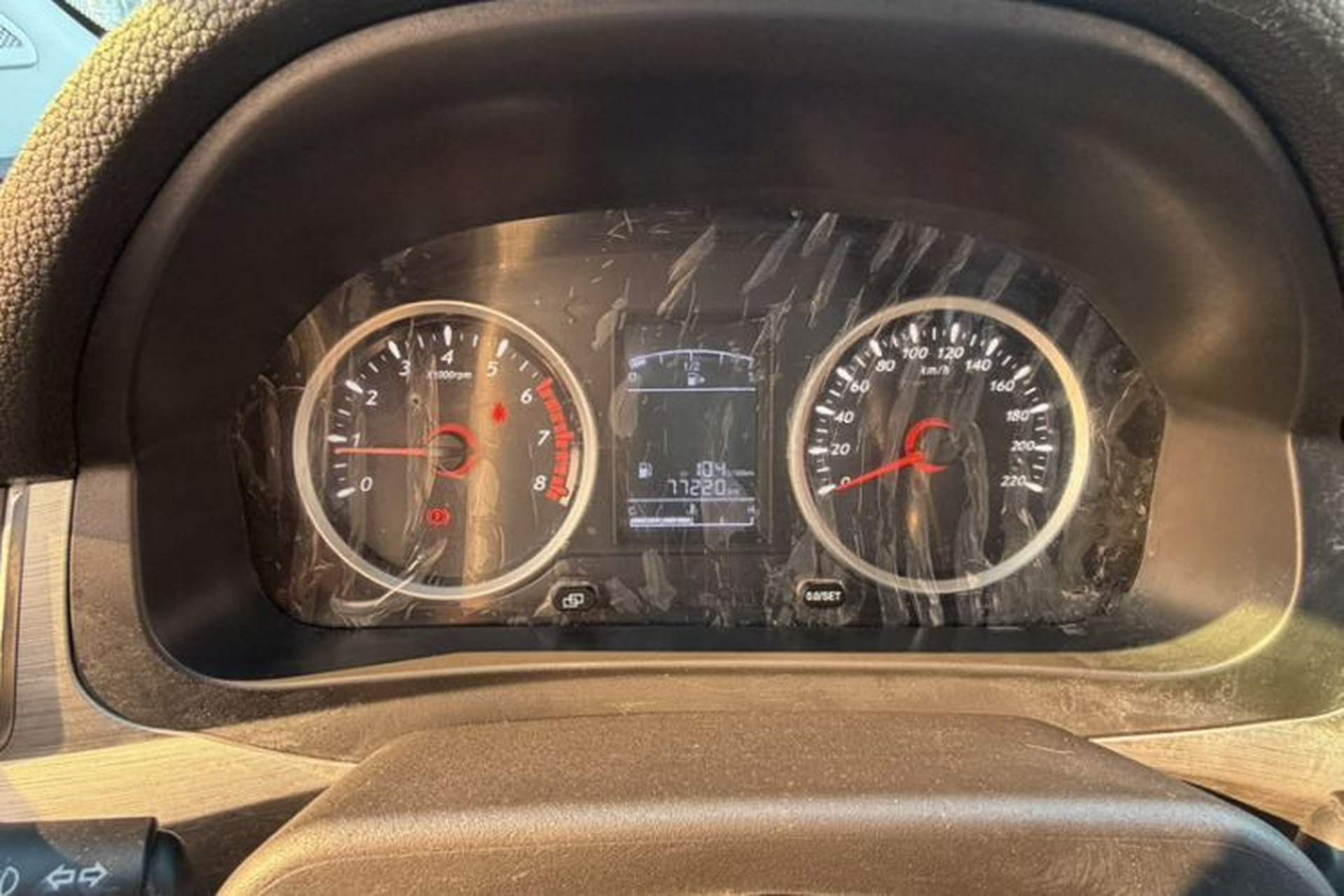 Used FORTHING SX6 2018 1.6L Manual Luxury Model Odometer Close Up