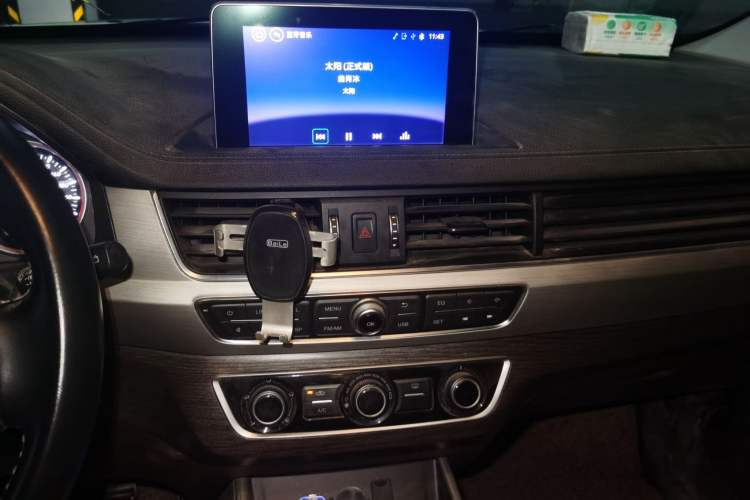 Used FORTHING SX6 2018 1.6L Manual Luxury Model Audio And AC Panel