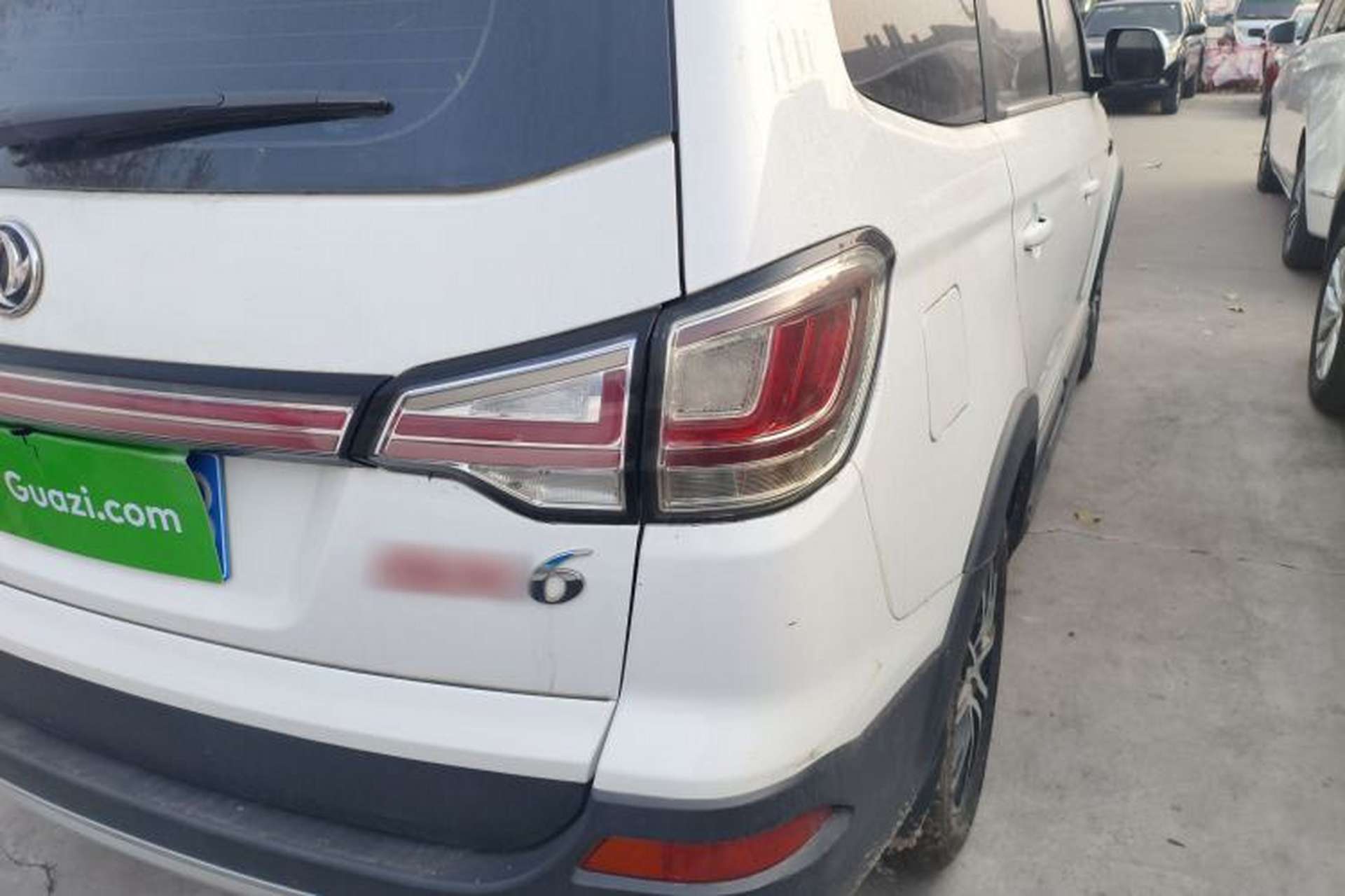 Used FORTHING SX6 2018 1.6L Manual Elite Model Right Rear Taillight