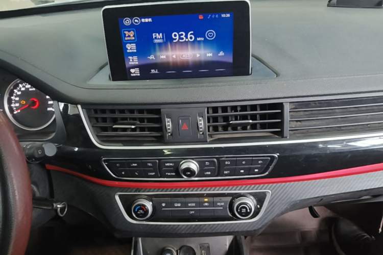 Used FORTHING SX6 2019 1.6L Manual Luxury Model China VI Standard Audio And AC Panel