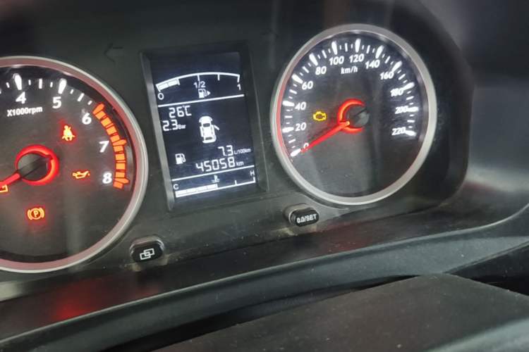 Used FORTHING SX6 2019 1.6L Manual Luxury Model China VI Standard Odometer Close Up