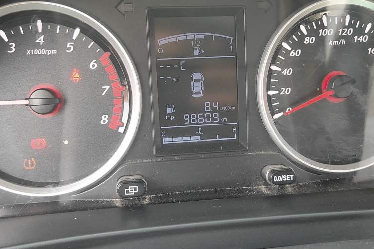 Used FORTHING SX6 2019 1.6L Manual Rural Version China VI Odometer Close Up