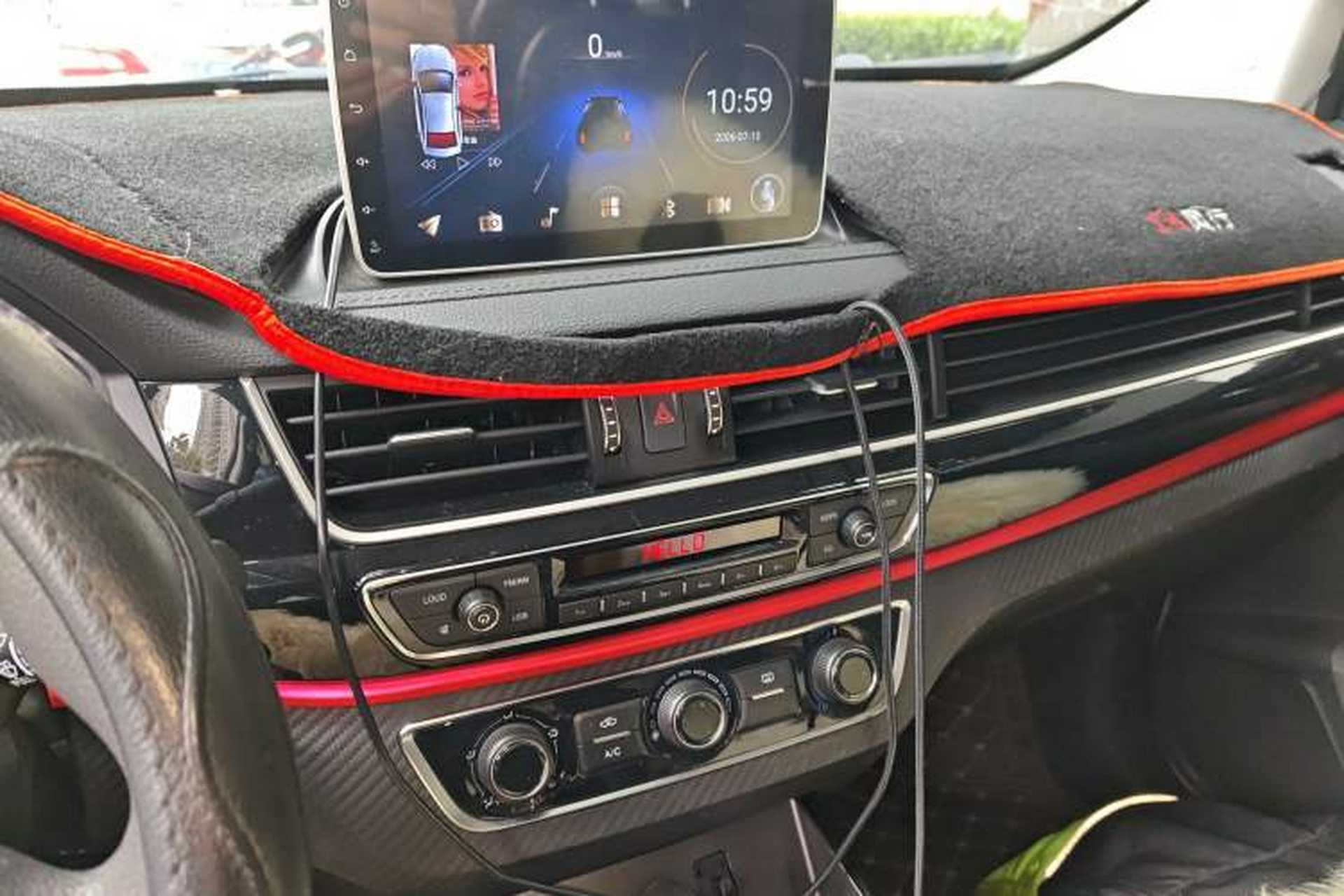 Used FORTHING SX6 2019 1.6L Manual Comfort Model China VI Standard Audio And AC Panel