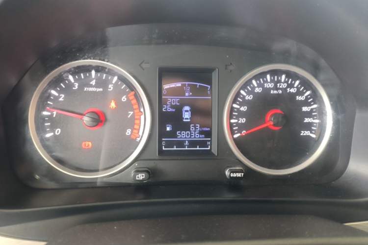 Used FORTHING SX6 2019 1.6L Manual Luxury Model China VI Standard Instrument Cluster