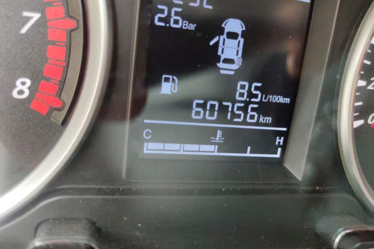 Used FORTHING SX6 2019 1.6L Manual Luxury Model China VI Standard Odometer Close Up