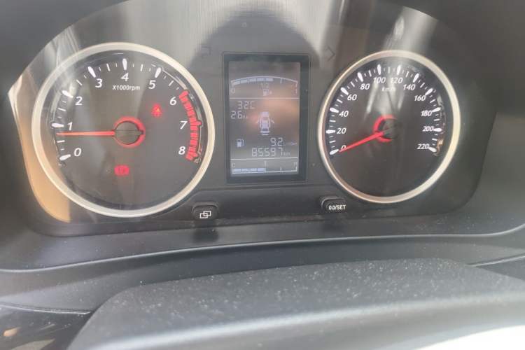 Used FORTHING SX6 2019 1.6L Manual Rural Version China VI Odometer Close Up