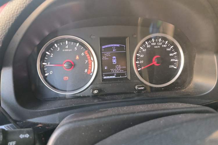 Used FORTHING SX6 2020 1.6L Manual Comfort Model China VI Standard Odometer Close Up