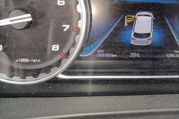 Used FORTHING SX6 2021 1.6L Manual Global Anniversary Edition Odometer Close Up