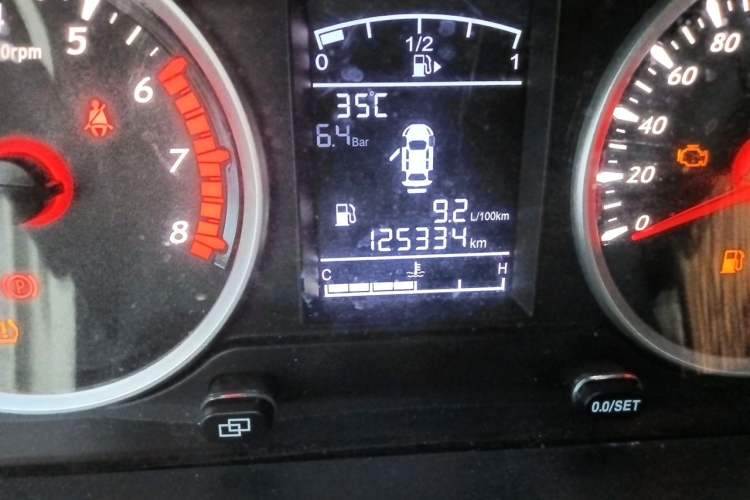 Used FORTHING SX6 2022 1.6L Manual Luxury Version – Youth Edition Odometer Close Up
