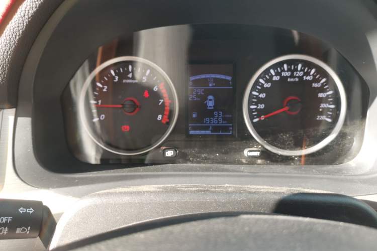 Used FORTHING SX6 2022 1.6L Manual Luxury Version – Youth Edition Odometer Close Up