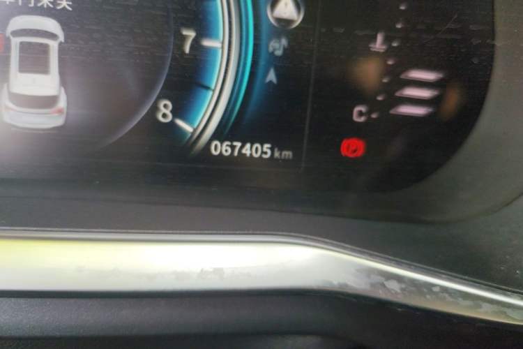 Used FORTHING T5 2018 230T CVT Smart Enjoyment Version Odometer Close Up