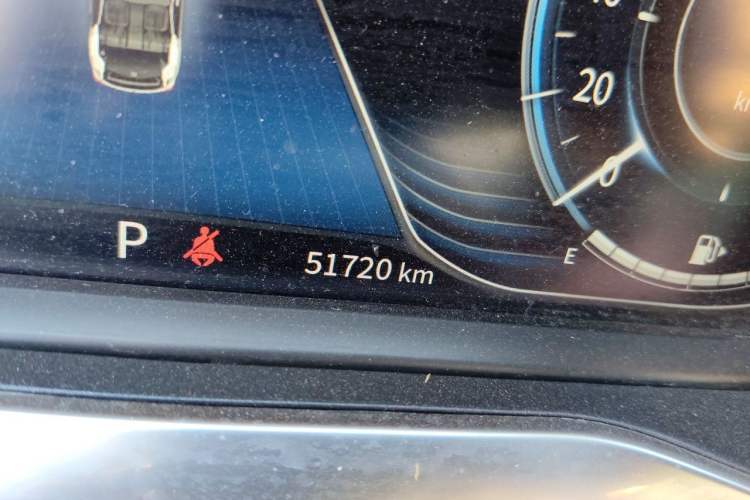 Used FORTHING T5 2018 300T DCT Smart Version Odometer Close Up