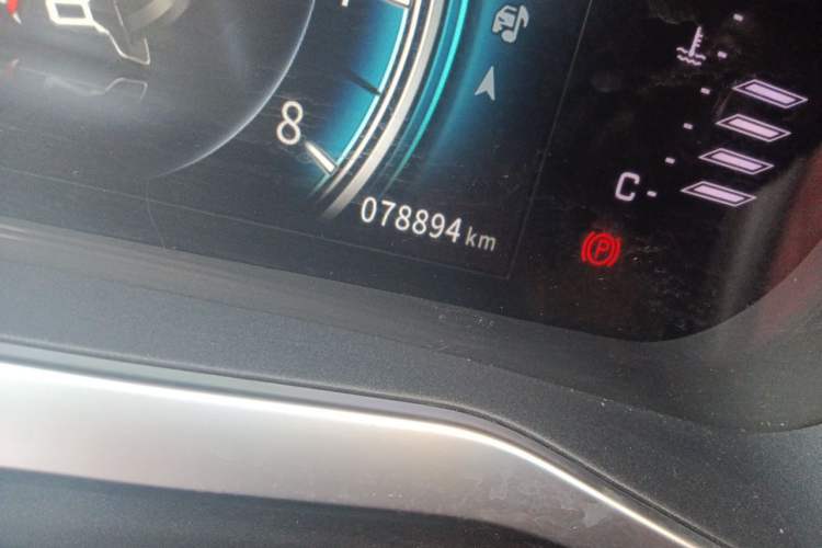 Used FORTHING T5 2018 230T CVT Zhiyue Trim Odometer Close Up