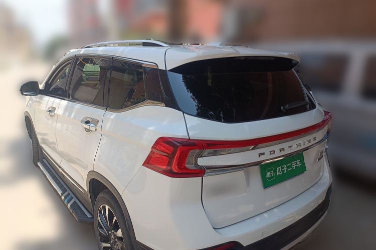 Used FORTHING T5 2018 230T CVT ZhiZun Edition Rear Left 45 Deg