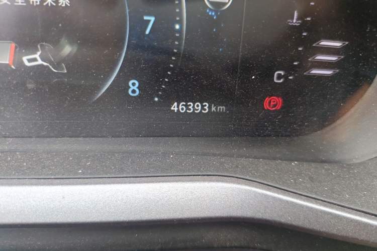Used FORTHING T5 2020 1.6L Manual Luxury Model China VI Standard Odometer Close Up