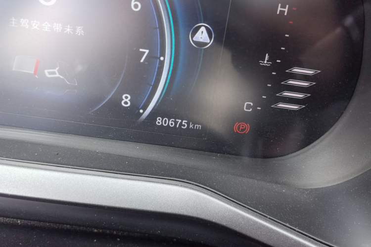 Used FORTHING T5 2020 1.5T Automatic Luxury Model China VI Standard Odometer Close Up