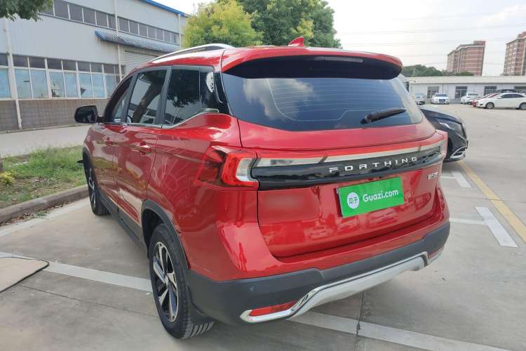 Used FORTHING T5 2020 1.5T Automatic Luxury Model China VI Standard Rear Left 45 Deg
