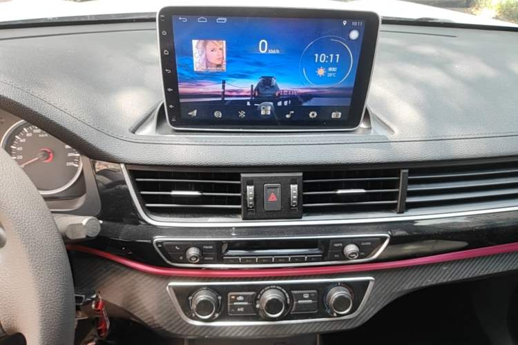 Used FORTHING T5 2020 1.6L Manual Comfort Model China VI Standard Audio And AC Panel