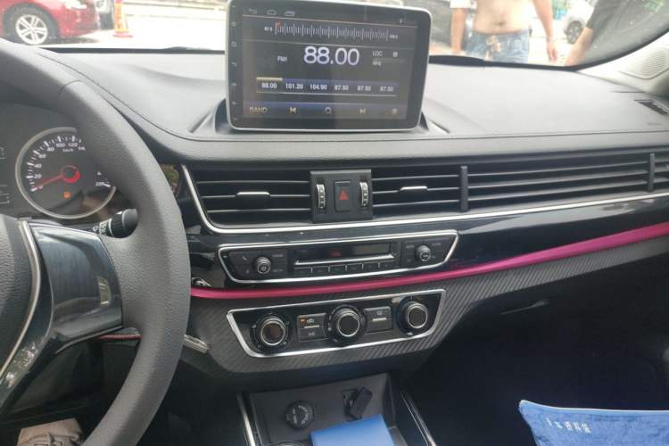Used FORTHING T5 2020 1.6L Manual Comfort Model China VI Standard Audio And AC Panel