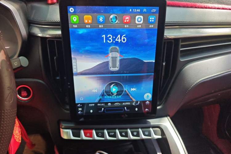 Used FORTHING T5 2020 1.5T Automatic Luxury Model China VI Standard Audio And AC Panel