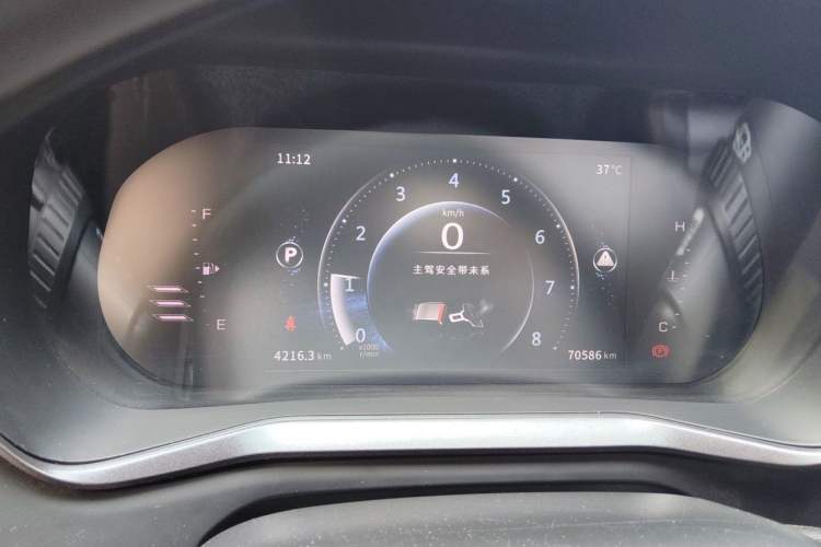 Used FORTHING T5 2020 1.5T Automatic Luxury Model China VI Standard Instrument Cluster