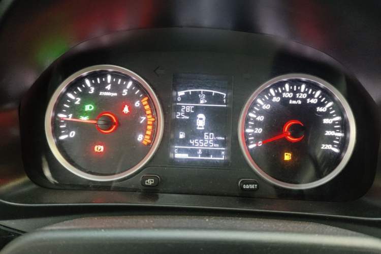 Used FORTHING T5 2020 1.6L Manual Comfort Model China VI Standard Instrument Cluster
