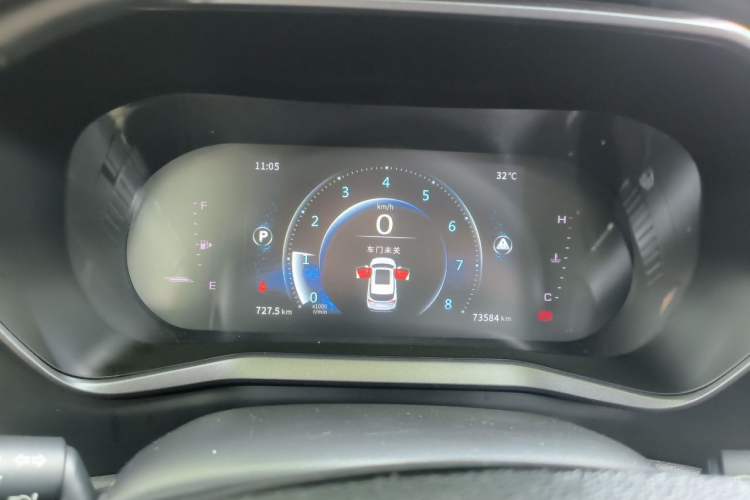 Used FORTHING T5 2020 1.5T Automatic Luxury Model China VI Standard Instrument Cluster