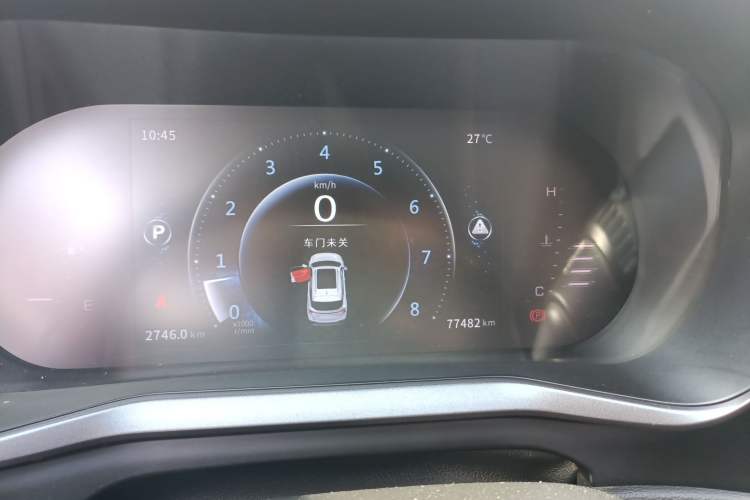 Used FORTHING T5 2020 1.5T Automatic Luxury Model China VI Standard Instrument Cluster