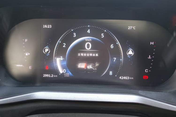 Used FORTHING T5 2020 1.5T Automatic Luxury Model China VI Standard Odometer Close Up