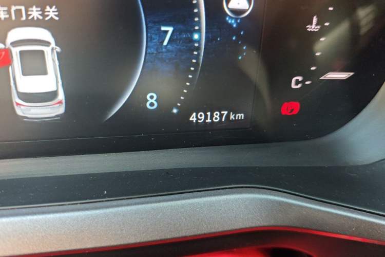 Used FORTHING T5 2020 1.5T Automatic Luxury Model China VI Standard Odometer Close Up