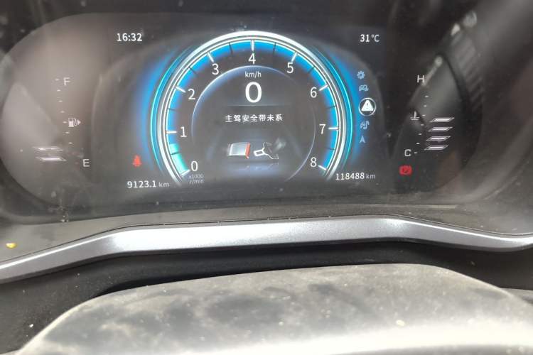 Used FORTHING T5 2020 1.6L Manual Luxury Model China VI Standard Odometer Close Up