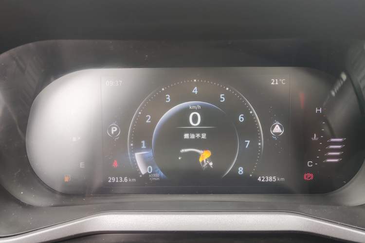 Used FORTHING T5 2020 1.5T Automatic Luxury Model China VI Standard Odometer Close Up