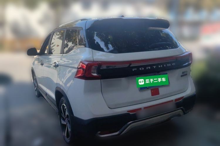 Used FORTHING T5 2020 1.5T Automatic Luxury Model China VI Standard Rear Left 45 Deg