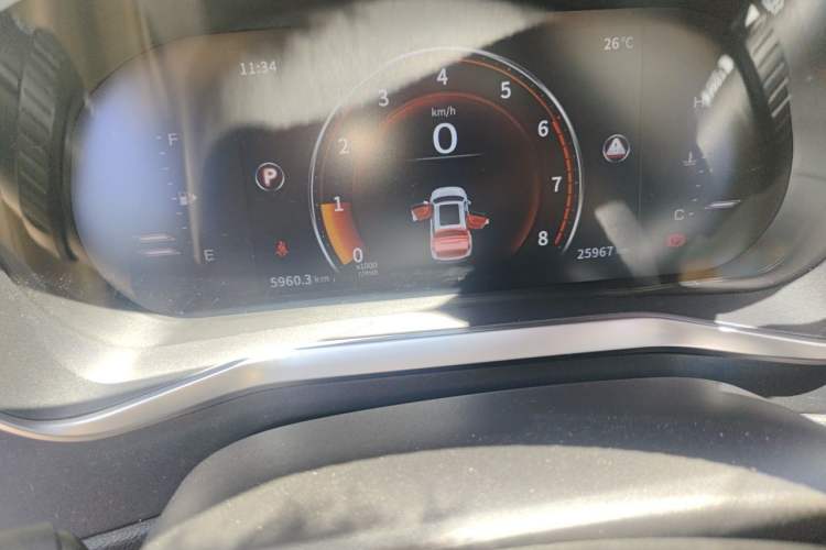 Used FORTHING T5 2021 1.5T Automatic Luxury Version Instrument Cluster