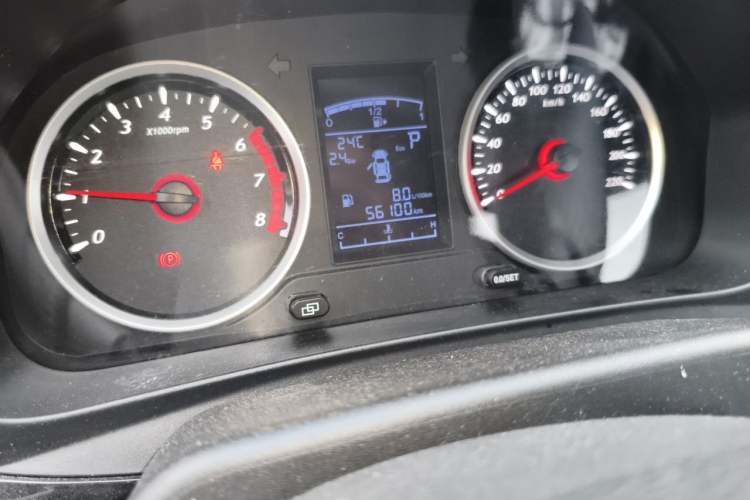 Used FORTHING T5 2021 1.5T Automatic Comfort Version Odometer Close Up