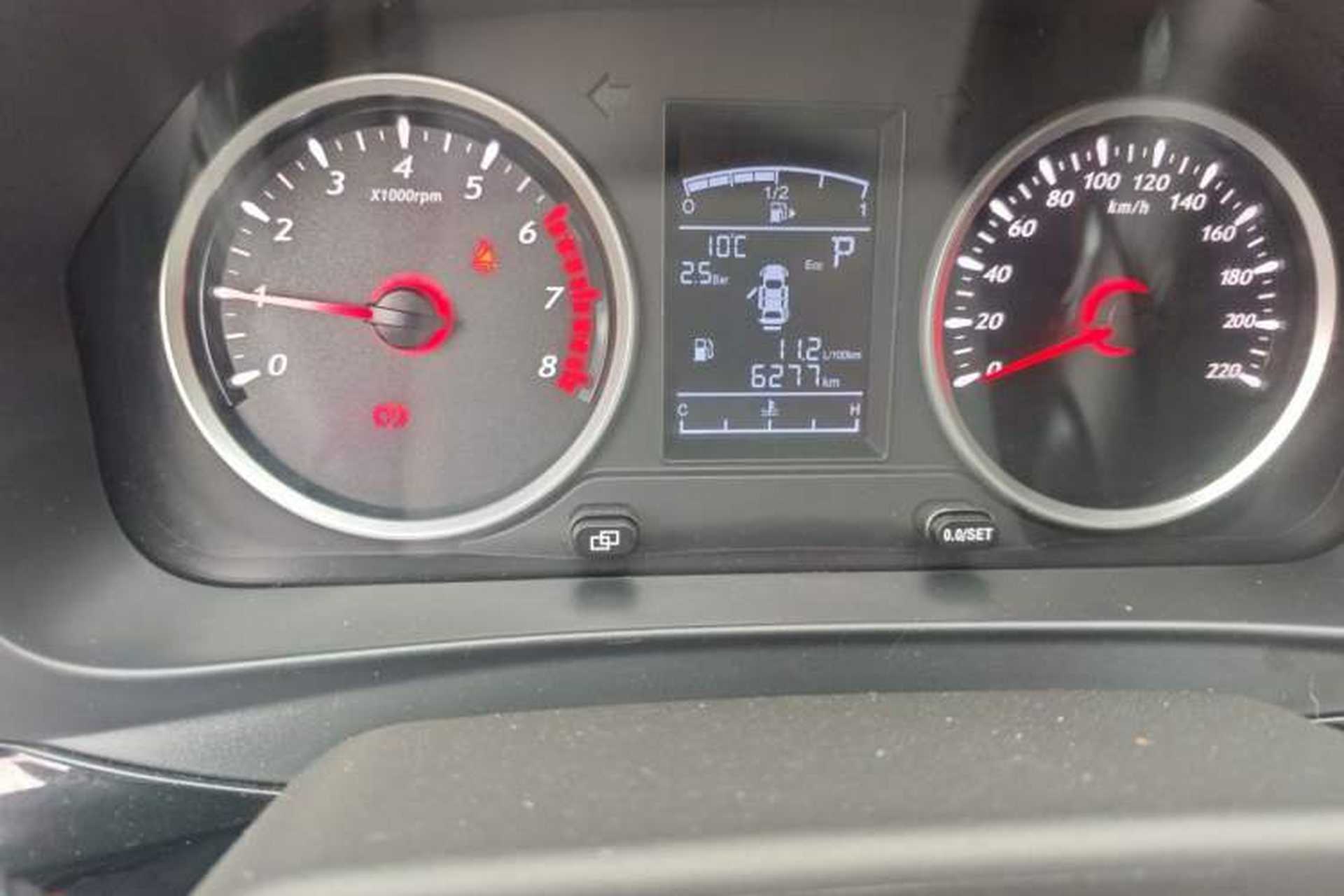 Used FORTHING T5 2021 1.5T Automatic Comfort Version Odometer Close Up