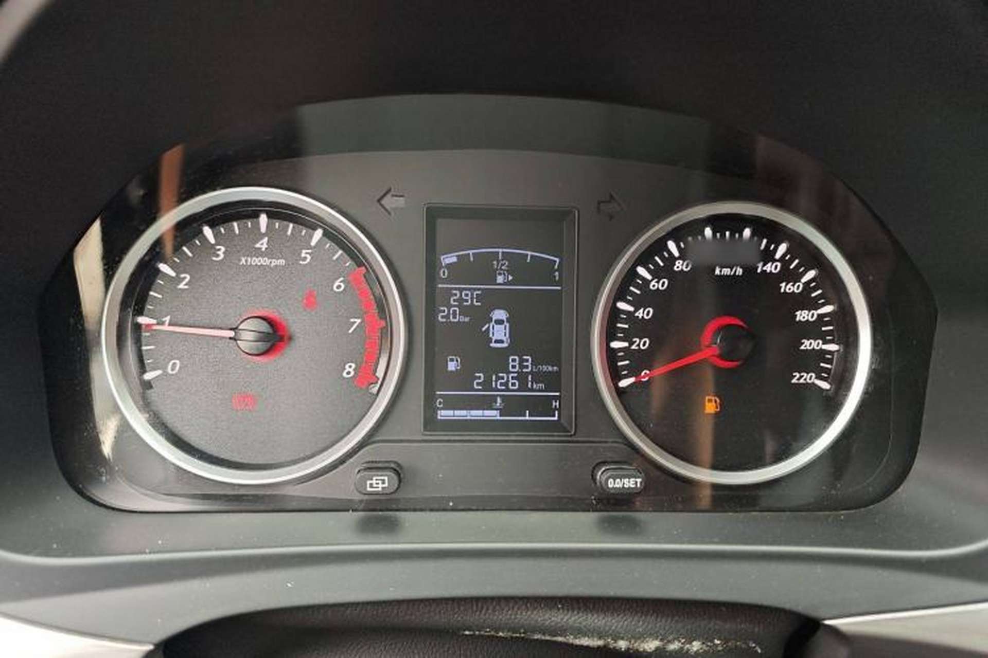 Used FORTHING T5 2022 Grand Edition 1.6L Manual Dream-Chasing Five-Seat Model Instrument Cluster