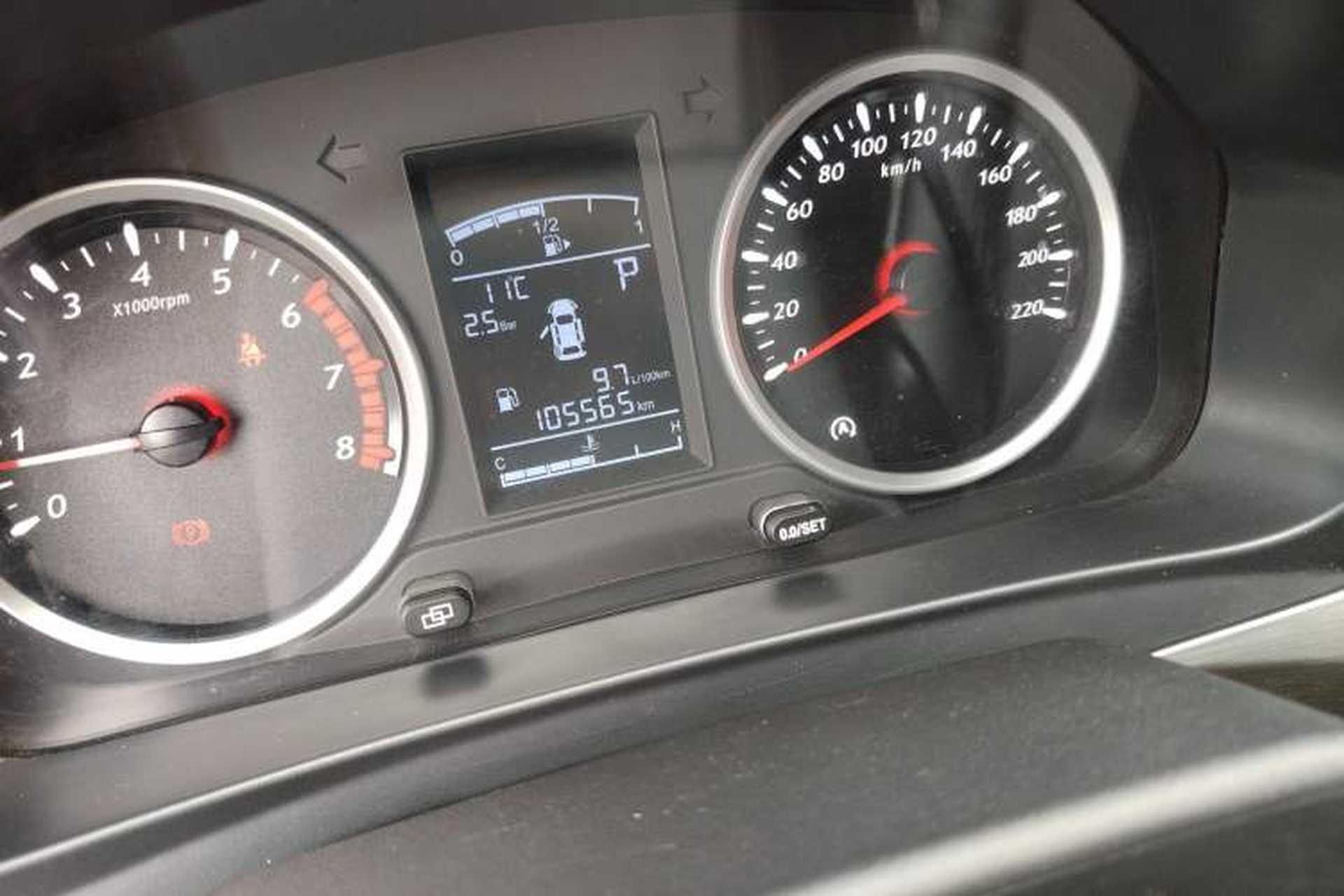 Used FORTHING T5 2022 Mach Edition 1.5T DCT High-Performance Five-Seater Odometer Close Up
