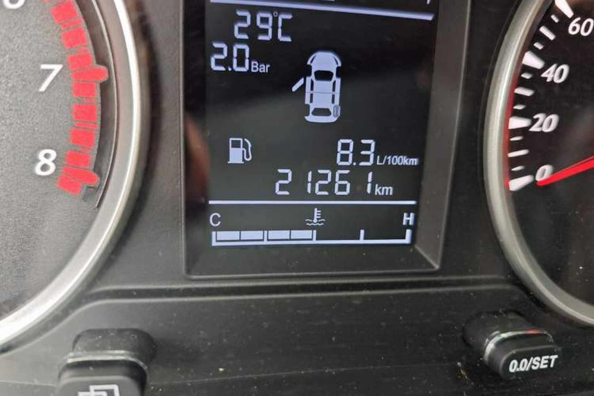 Used FORTHING T5 2022 Grand Edition 1.6L Manual Dream-Chasing Five-Seat Model Odometer Close Up