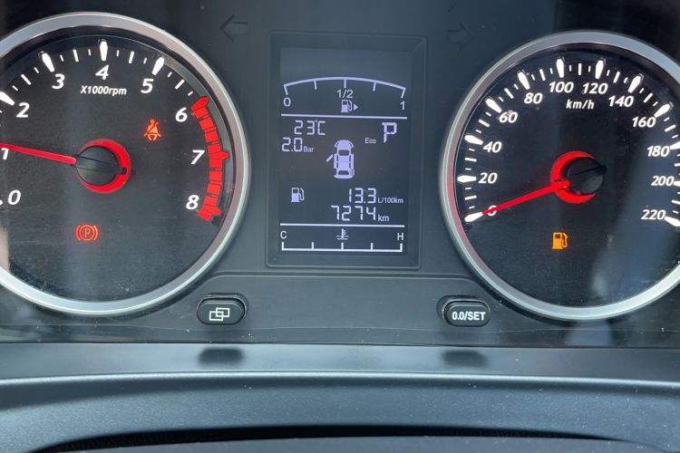 Used FORTHING T5 2022 Shengshi Edition 1.5T Automatic Dream Version Five Seats Odometer Close Up