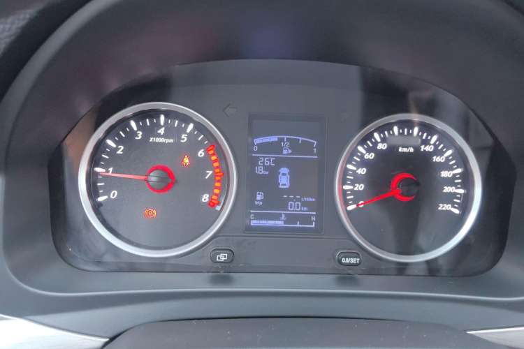 Used FORTHING T5 2022 Grand Edition 1.6L Manual Dream-Chasing Five-Seat Model Instrument Cluster