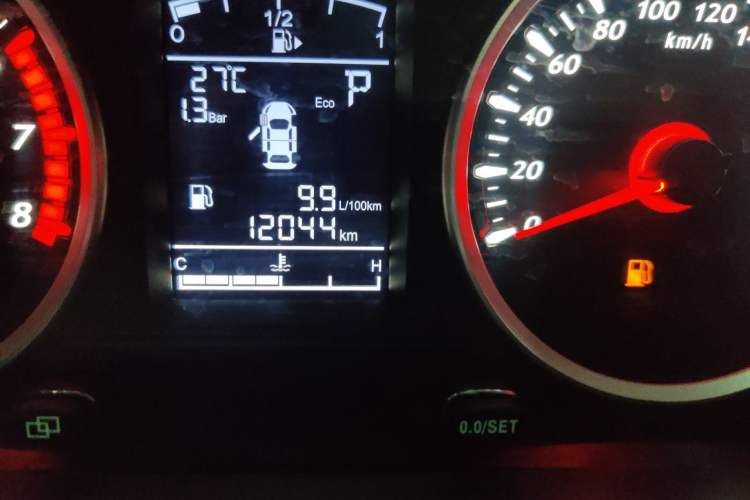 Used FORTHING T5 2022 Shengshi Version 1.5T Automatic - Yuanmeng Edition 5 Seats Odometer Close Up