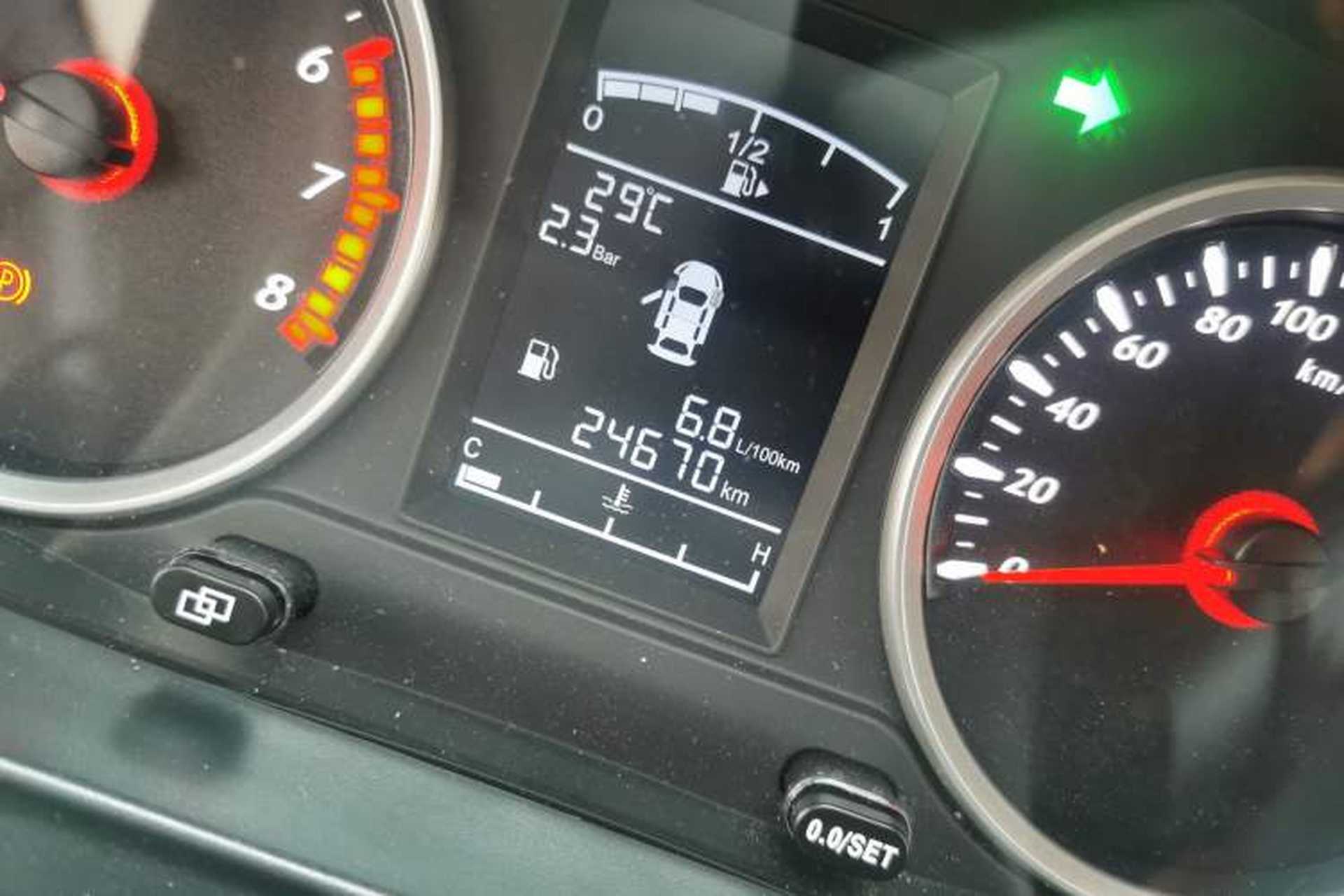 Used FORTHING T5 2023 Grand Edition 1.6L Manual Dream Version Five Seats Odometer Close Up