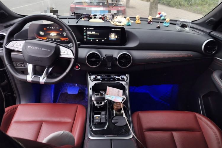 Used FORTHING T5 EVO 2021 1.5TD DCT Starry Edition Center Console
