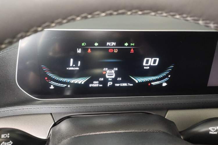 Used FORTHING T5 EVO 2021 1.5TD DCT Diamond Edition Instrument Cluster