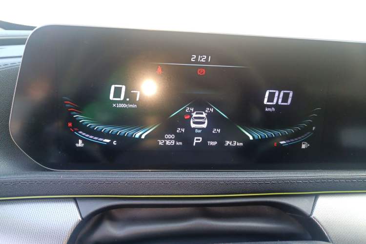 Used FORTHING T5 EVO 2021 1.5TD DCT Platinum Edition Instrument Cluster