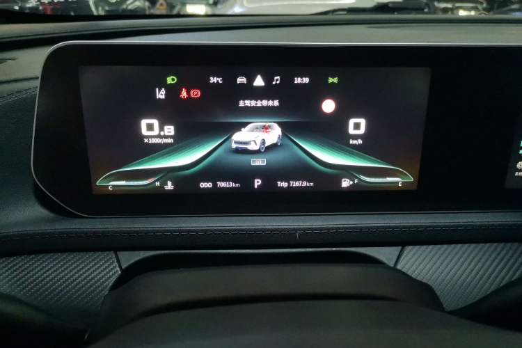 Used FORTHING T5 EVO 2021 1.5TD DCT Starry Edition Instrument Cluster